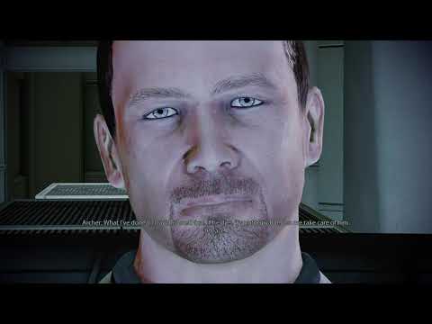Mass Effect 2 Legendary Edition - Overlord Atlas Station: Shepard Takes David From Archer Gameplay