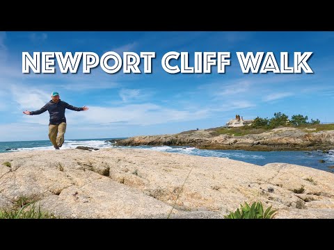 Newport Cliff Walk - Rhode Island (Mansions and Stunning Coastal Views)