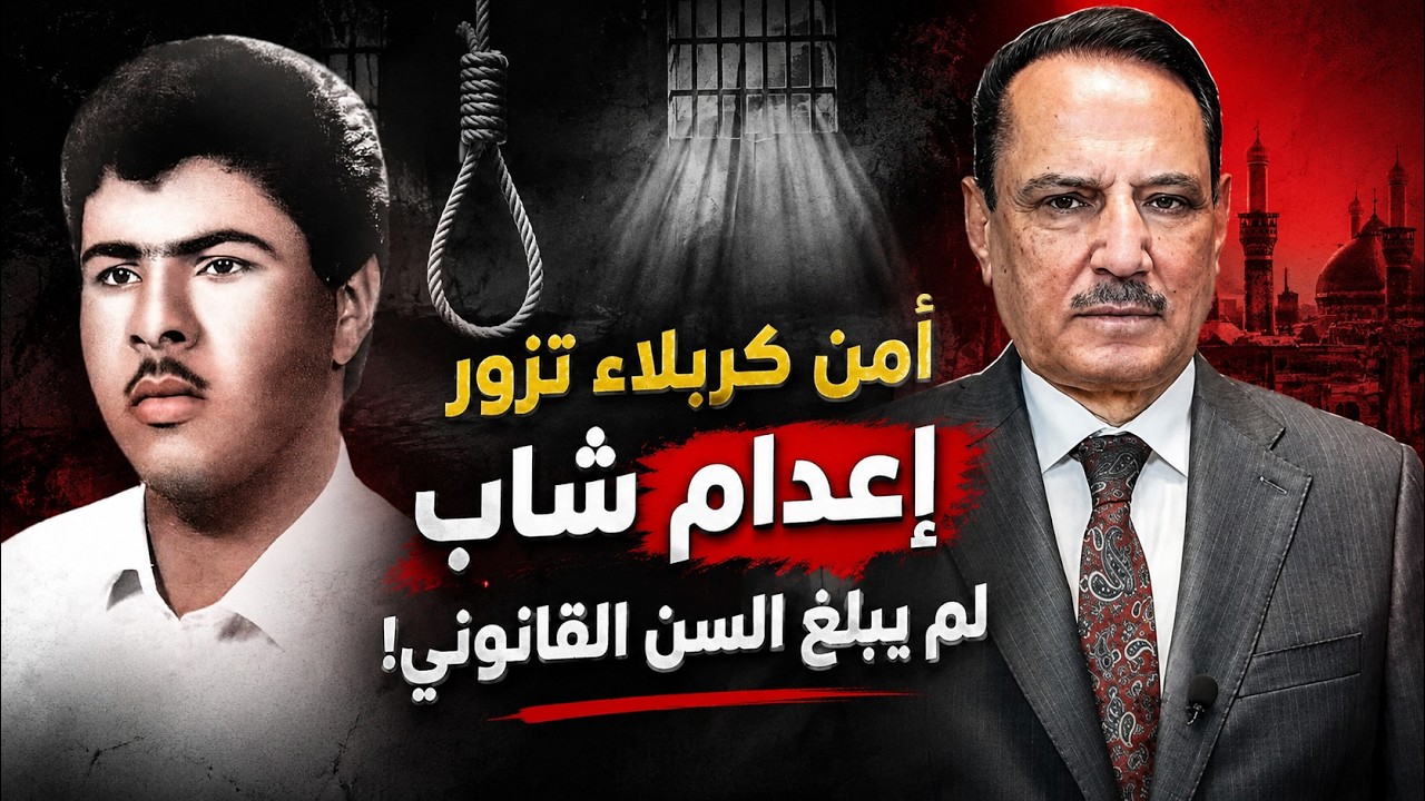فيديو | أمن كربلاء تزور  إعدام شاب  لم  يبلغ السن القانوني! ,, تلك الأيام مع د. حميد عبدالله