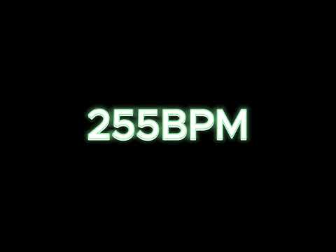 1 Hour 255 BPM Metronome | Steady Tempo for Practice and Study