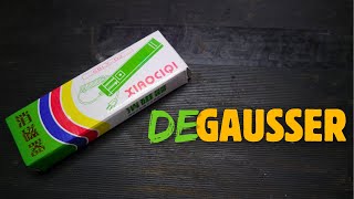 Cheap Handheld Degaussing Wand - CRT Degausser Coil Demagnetizer Tool Review