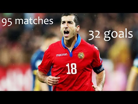 Henrikh Mkhitaryan - All goals for Armenia (95 matches - 32 goals)