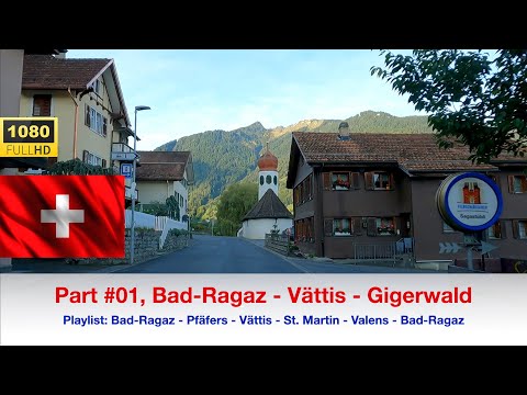 #01 Driving Bad - Ragaz - Vaettis - Gigerwald in HD 1080p