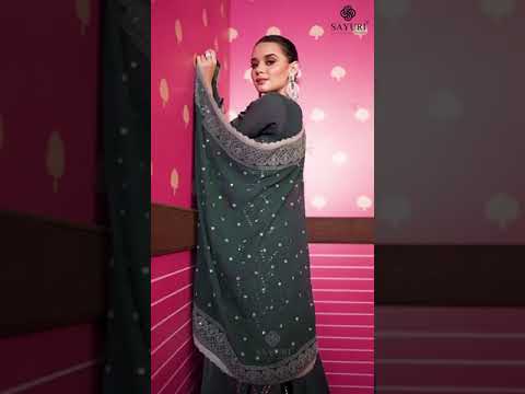 Sayuri Silk Satin Designer Kaftan  Salwar Suit Catalog