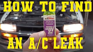 How To Find An A/C Leak Using Dye | ALL CARS AND TRUCKS