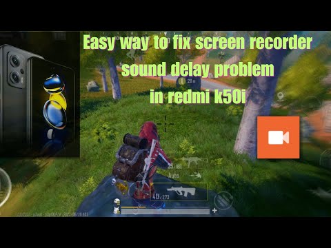 How to fix MIUI Screen recorder sound delay problem while playing games in redmi k50i 5G #redmik50i