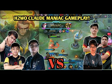 H2WO nag CLAUDE naka MANIAC w/ Coco, Basic sa RG VS Onic Wise & Jay