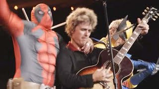 Deadpool And Wolverine Surprise Billie Joe Armstrong At Green Day Concert