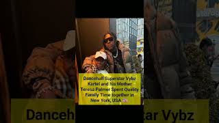 Dancehall Superstar Vybz Kartel and his Mother Teresa Palmer Spent Quality Family Time together