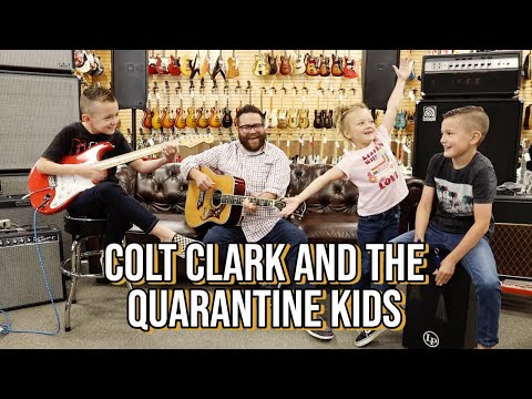 Colt Clark and the Quarantine Kids singing "Seventh Son" at Norman's Rare Guitars