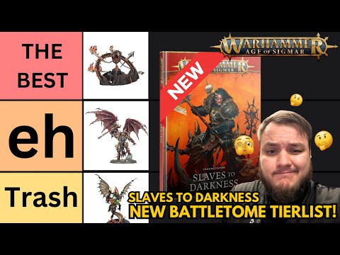 NEW Slaves to Darkness TIERLIST - NEW BATTLETOME - Warhammer Age of Sigmar