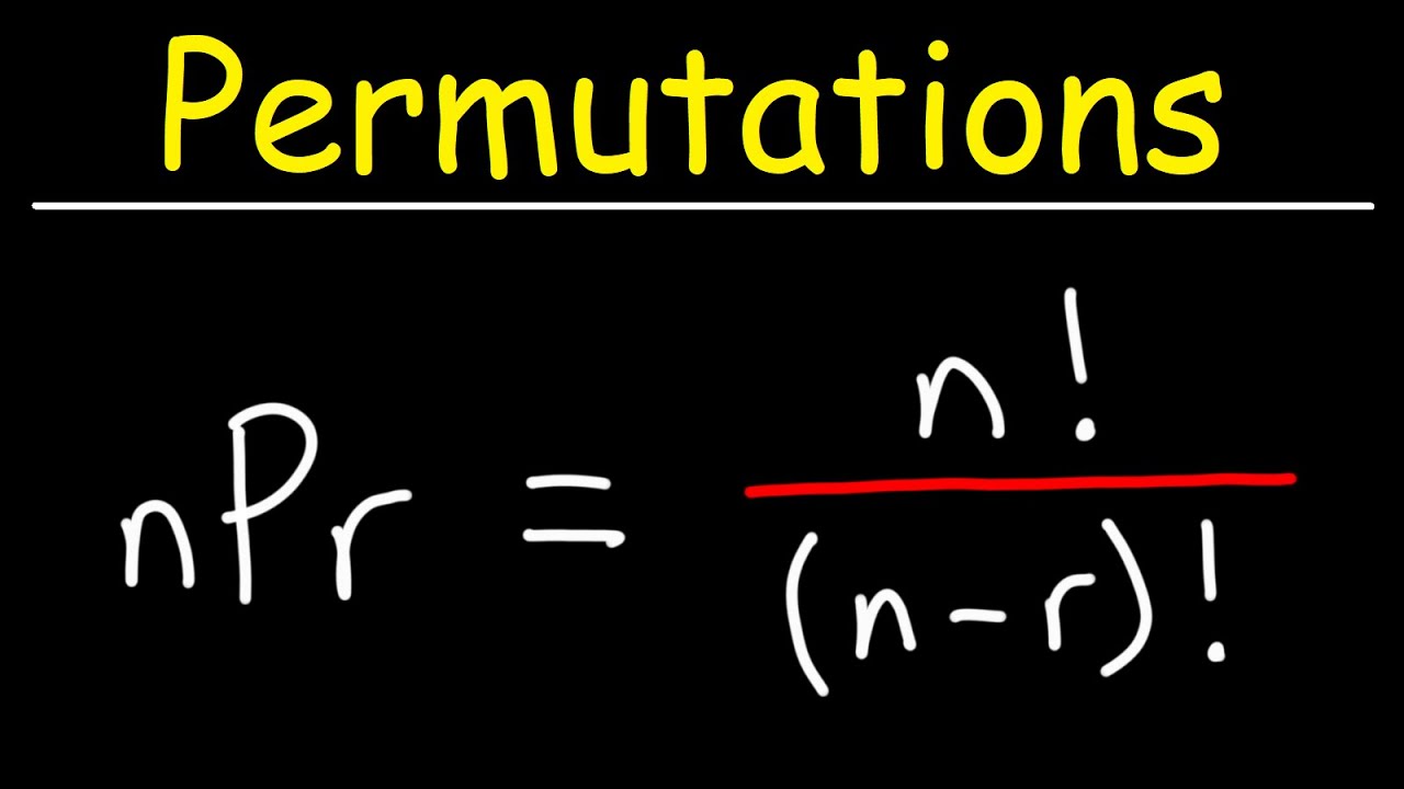 Permutations - In How Many Different Ways can Four People Finish a Race?