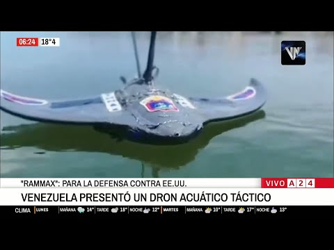 🔴 "RAMMAX", EL INSÓLITO DRON ACUÁTICO TÁCTICO QUE PRESENTÓ VENEZUELA PARA SU DEFENSA CONTRA EE.UU.