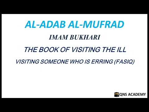 Adab Al Mufrad 29-17: Visiting someone who is erring (Fasiq), Hadith 529 of 1322