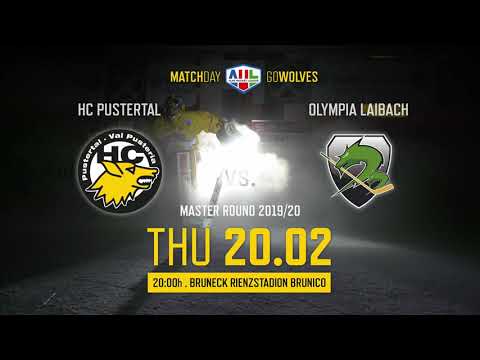 22 Pregame Masterround AHL Hc Pustertal vs Laibach 20.02.2020