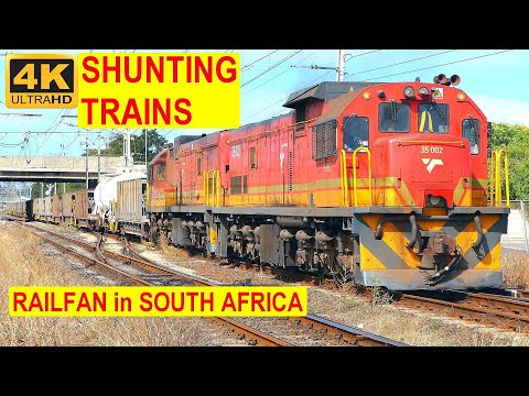 A Railfan Chase to watch Shunting Freight Trains