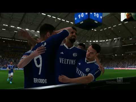 FC Schalke 04 - My reactions and comments gameplay EA Sports FC 24