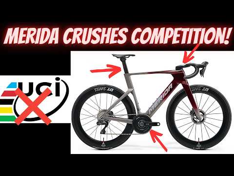 MERIDA gives the FINGER to UCI!! *NEW MERIDA REACTO AERO BIKE!!!*
