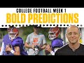 Josh Pate's College Football Week 1 BOLD PREDICTIONS | CBS Sports HQ