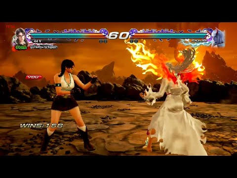 195_6  Julia vs Devil Kazumi - Tekken 7 ( Anakin x24 )  sin Grafica