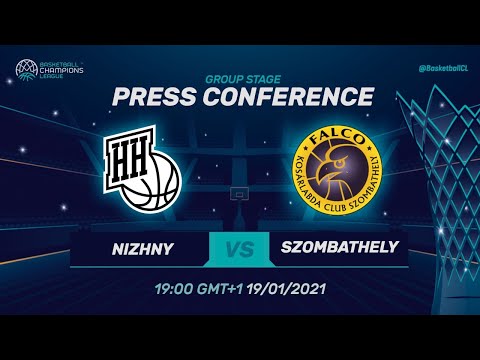 Nizhny Novgorod v Falco Szombathely - Press Conference | Basketball Champions League 2020/21