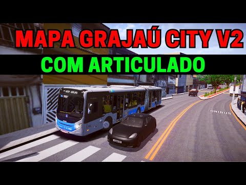 🔴Mapa Grajaú City V2 Linha 6062 Gameplay | Proton Bus Simulator | Simulador de Ônibus