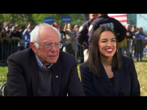 Could AOC be Bernie Sanders' running mate? "I think I'm too young for that," she says Video