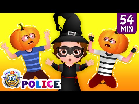 ChuChu TV Police - Saving Halloween Treats - Halloween Trick or Treat Episode - Stories for Children
