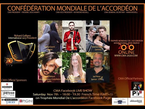 2nd CMA Facebook Live Show - Nov 7th 2020. Kravchuck, Matzke, Mirkovic, Gabe & Jamie, Bauer, Turcanu