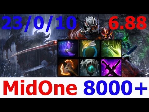 Dota 2 MidOne juggernaut Rampage Mid game