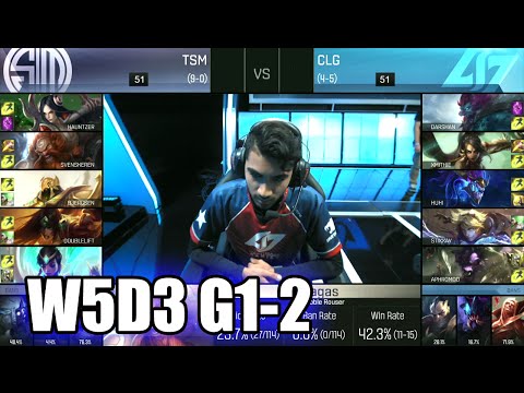 CLG vs TSM | Game 2 S6 NA LCS Summer 2016 Week 5 Day 3 | Team Solomid TSM vs CLG G2 W5D3 1080p