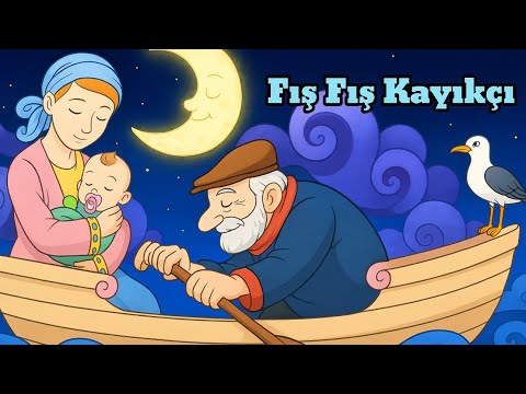 Ninni | Fış Fış Kayıkçı Ninnisi | Uzun Versiyon | 1 Saat Kesintisiz Ninni