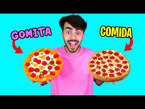 COMIDA DE GOMITA VS COMIDA REAL!