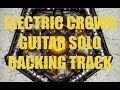 Electric Crown Guitar Solo F Minor Backing Track By Luca Milieri Standard Tuning Testament
