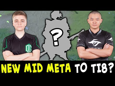 NEW mid META to TI8? Secret and OG practicing