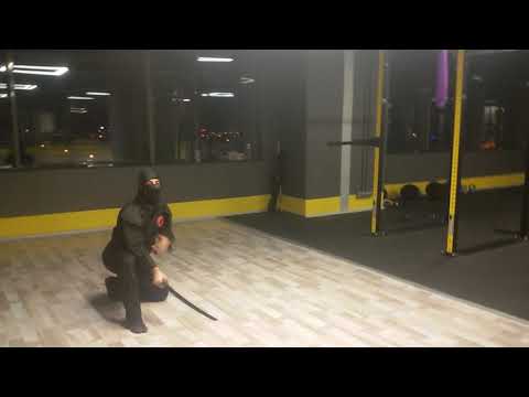 Ninjutsu katana with sword (katana) new TECHNIQUES
