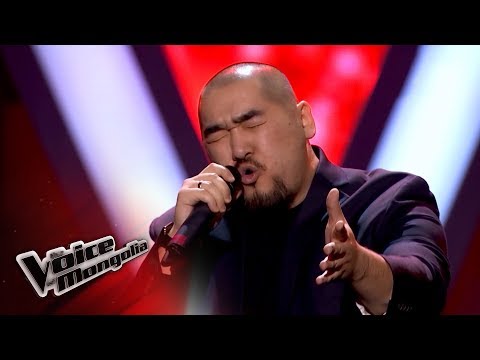 Enhsuh.E - "Kiss From A Rose" - Blind Audition - The Voice of Mongolia 2018