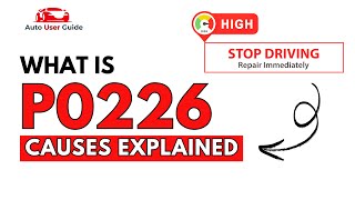 dtc p0226 - қате кодын түсіндіру