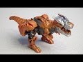 TRANSFORMERS 4 GRIMLOCK ONE STEP CHANGERS AGE OF EXTINCTION VIDEO TOY REVIEW