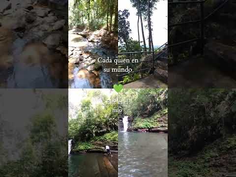 Este puede ser tu mundo también 💚#sucumbios #cascadas #mundo #naturaleza #turismoecuador