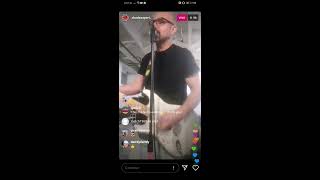 Mark Vecchiarelli of Shades Apart Performs &quot;Stranger By The Day&quot; on Instagram Live, April 24, 2020