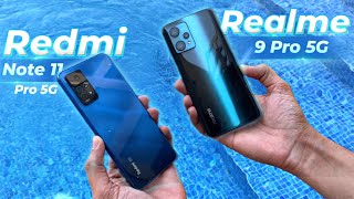 Redmi Note 11 Pro 5G vs Realme 9 PRO 5G Comparison : Best Smartphone Under 20,000 | Snapdragon 695