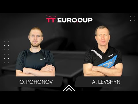 00:30 Oleksandr Pohonov - Anatolii Levshyn 03.02.2025  TT Euro.Cup Ukraine Master TABLE 3