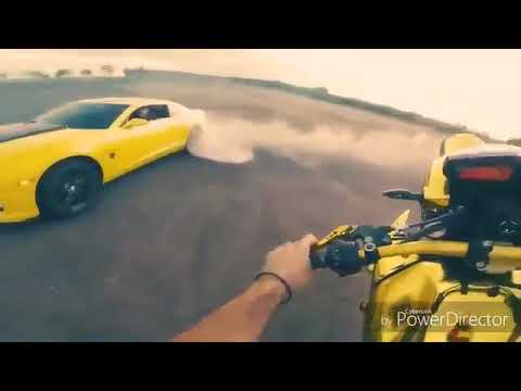 Renato Garcia fazendo drift de camaro e grau de xj6 turbo