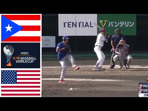 United States vs Puerto Rico | Super Round | U18 Baseball World Cup 2025