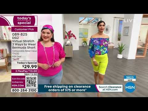 HSN | DG2 by Diane Gilman Fashions Clearance 06.01.2023 - 01 AM