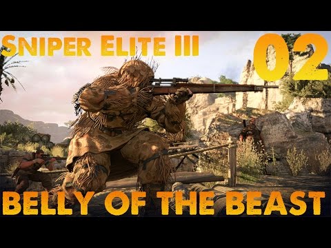 Sniper Elite 3 Save Churchill Part 2: Belly Of The Beast DLC Walkthrough Part 2 - No Commentary