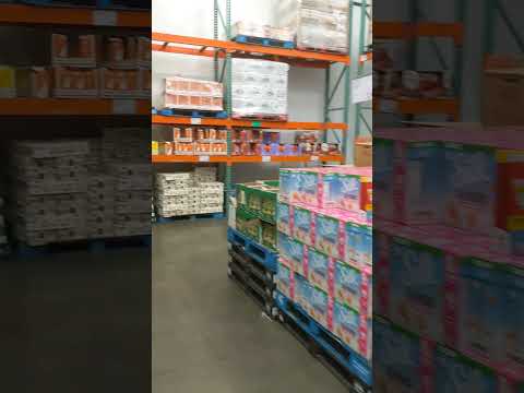 Costco fridge challenge 🤣🤣 jk #shorts