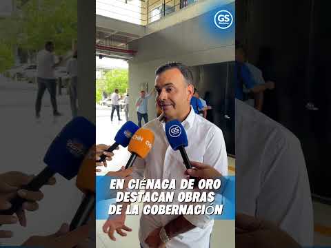Desde Ciénaga de Oro destacan obras apoyadas por la Gobernación