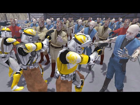 Can CLONES Escape the ZOMBIE Laboratory!? - Clone Wars: Zombie Apocalypse 2